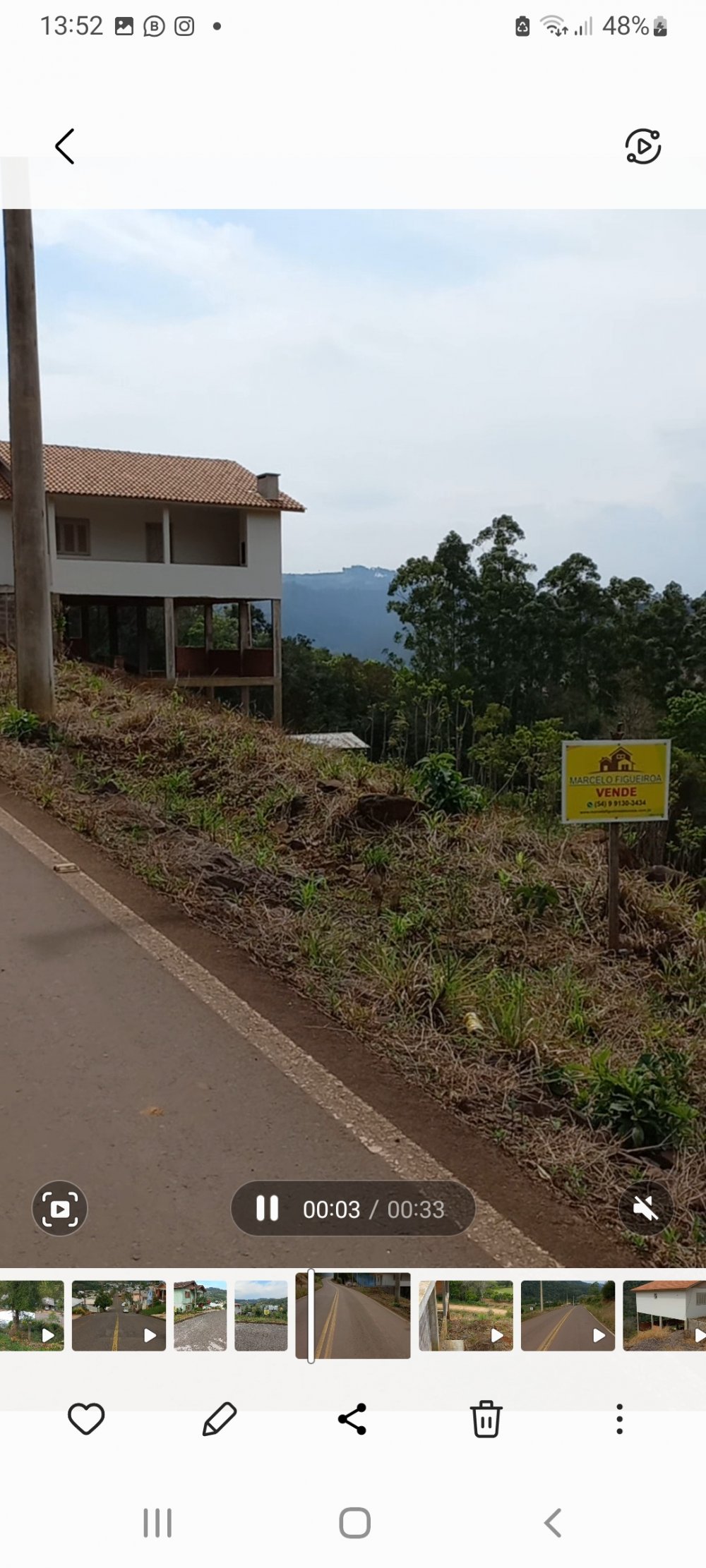 Terreno - Venda - Frente Ao Asfalto - Dourado - Aratiba - RS